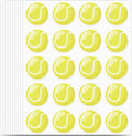 600 PCS Tennis Stickers for Kids, Tennis Ball Stickers Sport Balls Theme Decals Sticker for Crafts Scrapbooks Envelope Gifts Classroom Teacher Sports Birthday Party Decor, 1.5 Inch