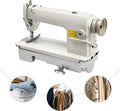 Electric Industrial Sewing Machine 8700H, Adjustable Stitch Length Dial Heavy-Duty Sewing Machine, Automatic Oil Return Pump, Straight Stitch Sewing Equipment, for Garment, Home, Studio