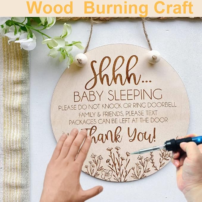 12 Inch Wood Circles for Crafts, 5Pcs Unfinished Wood Rounds for Cricut Projects, Burning, Painting, Door Hanger, DIY Wooden Crafts Holiday Christmas Thanksgiving Day Home Decor(5PCS)