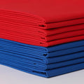 18 * 21inch Cotton Fabric Premium,11 Options Solids, 10PCS Solid Precut Fabric Pure Quilting Fat Quarter Bundles Patchwork for Sewing DIY Craft (Red+Blue)