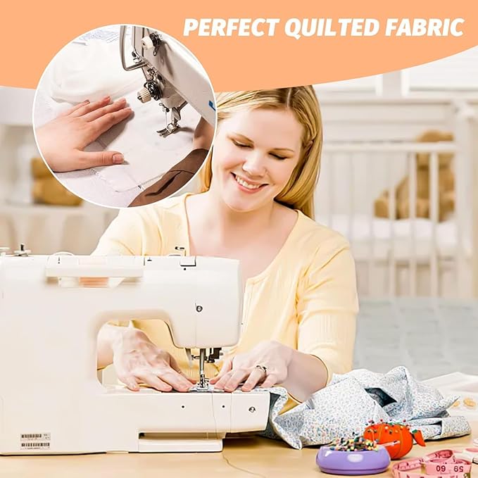 50 PCS 10 x 10 Inch White Fabric Squares, Precut White Cotton Squares, Solid Color Quilting Fabric Bundles Cotton Embroidery Quilting Cloth for Craft Lovers DIY Sewing Crafting