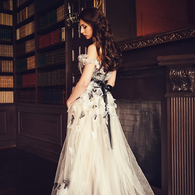 LIUYAXI Black Satin Ribbon, Double Faced 1/2" X Continuous 25 Yards Ribbons Perfect for Gift Wrapping Bows Bouquet Wedding Craft and More