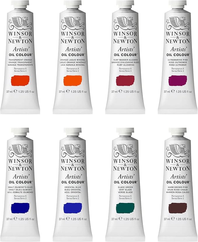 Winsor & Newton Artists' Oil Color, 37ml (1.25 oz) Tube, Warm Brown Pink