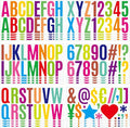 400 Pcs 24 Sheets Large Letter Stickers 2.5 Inches Alphabet Number Self Adhesive Sticker for Bulletin Board, Classrooms, Mailbox, Scrapbooking, Poster Board, Wall Vinyl Stick On Letters Colorful