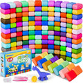 Air Dry Clay for Kids, 158 Colors Modeling Clay Kit, DIY Model Toys with Sculpting Tools, School Arts & Crafts Set, Safe & Non-Toxic, Birthday & Christmas Gifts for Boys Girls Ages 3-12