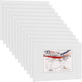 US Art Supply 4 X 5 inch Professional Artist Quality Acid Free Canvas Panel Boards for Painting 12-Pack (1 Full Case of 12 Single Canvas Board Panels)