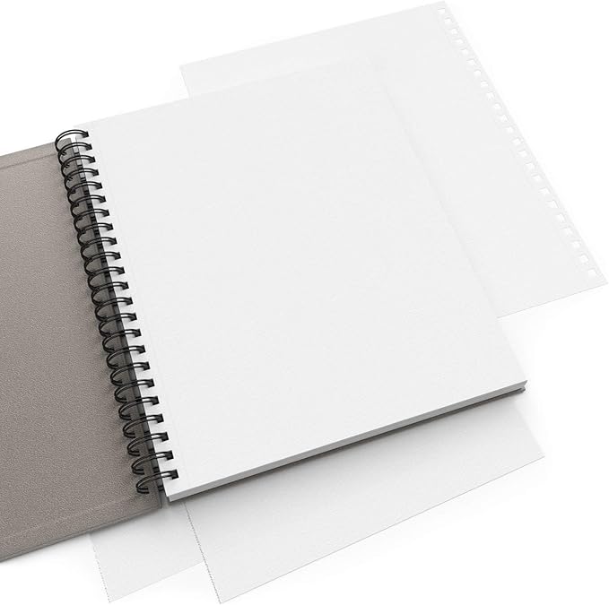 ARTEZA Spiral Sketch Book 9x12 Drawing Pad 2 Pack 100 Sheets Sketch Pads for Drawing for Adults & Teens