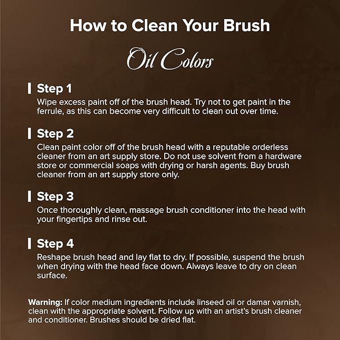 Silver Brush Limited 2632-10 Monza Short Filbert Paintbrush for Oil, Acrylic, and Heavy Body Paints, Size 10, Long Handle