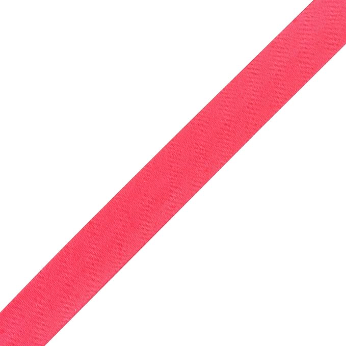 Mandala Crafts 55 Yards 5/8 Inch Hot Pink Double Fold Bias Tape for Sewing - Bias Binding Tape for Quilting Binding, Hemming, Seam, and Fabric Piping