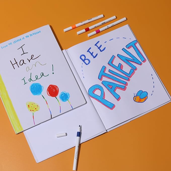 3 Pack Hardcover Blank Book,8.5x11 Inch Unlined Sketchbook Journal - 18 Sheets/36 Pages Each, Bulk Pack of White Hardcover Blank Books for Writing, Drawing Make Your Own Book, Multi-Purpose for Students & Adults