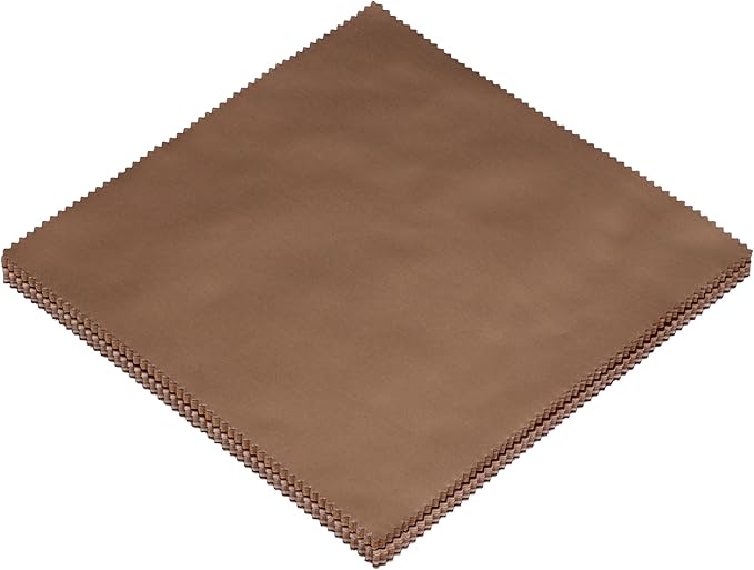 42Pcs Solid Cotton Fabric Squares 10x10 inch, Layer Cake Fabric for Quilting 10 inch, Solids Brown White Cream Ivory Natural Layer Cakes 10 inch Squares for Quilting, Sewing, Quilt, and Crafts