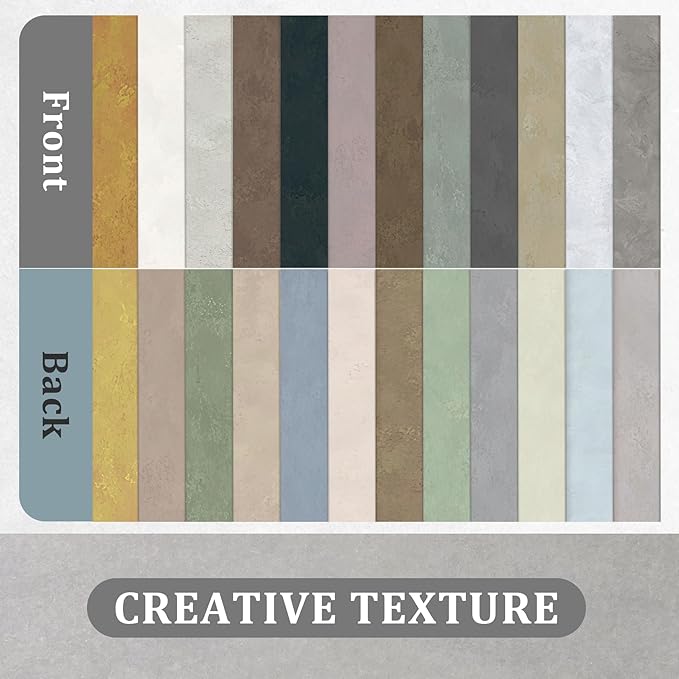 Scrapbook Paper 12x12 - 24 Sheets/24 Designs Double-Sided Textured Craft Paper, Boho Patterned Scrapbooking Paper for Scrapbook Supplies Junk Journals Card Making Origami Photo Album, Moss & Stone