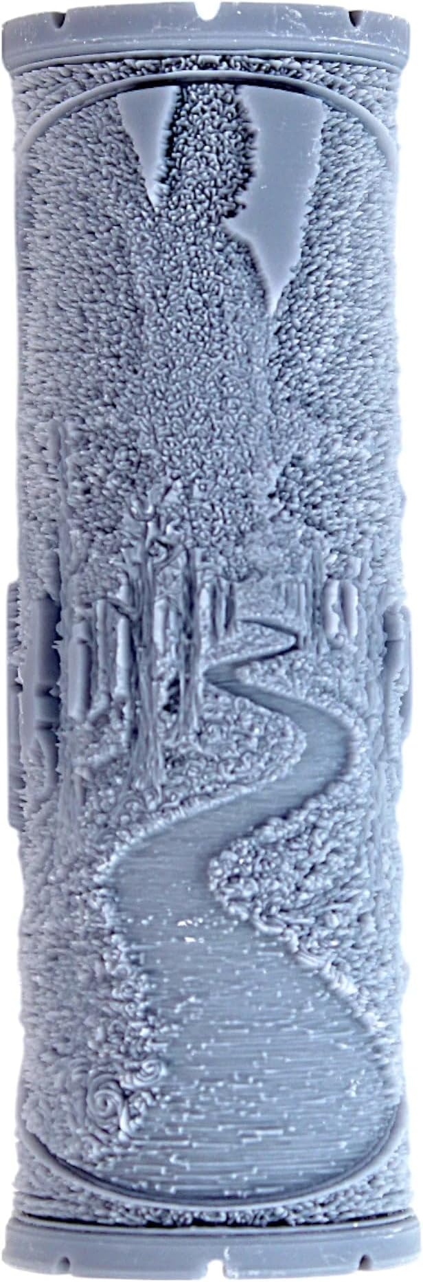Forest Path Clay Texture Roller (4") - Forest Set #01 - Embossing Pattern Roller for Polymer & Ceramic Clay, Pottery & Crafts
