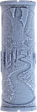 Forest Path Clay Texture Roller (4") - Forest Set #01 - Embossing Pattern Roller for Polymer & Ceramic Clay, Pottery & Crafts