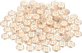 HARFINGTON 100pcs 20L Plastic Sewing Buttons 12.5mm 1/2" 4-Hole Round Replacement Craft Button for Coats Sewing Clothing and DIY, Rose Gold