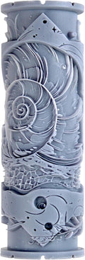 Snail Clay Texture Roller (4") - Insect Set #01 - Embossing Pattern Roller for Polymer & Ceramic Clay, Pottery & Crafts