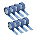MECCANIXITY 8 Pcs 0.6 Inch x 11 Yards Glitter Washi Tape Dark Blue Crafting Tape Glitter Masking Tape Decorative Tape Self Adhesive Stick for Festival Decoration Scrapbooking,Planner,DIY
