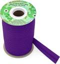 Mandala Crafts 1 Inch Single Fold Bias Tape for Sewing, Quilting, Piping, Hemming, Blanket & Quilt Binding – 40 Yards Purple Fabric Seam Binding Tape