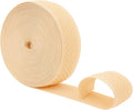 Mandala Crafts 1.5 Inch Elastic Silicone Gripper Tape for Clothing - 10 Yds Dotted Non Slip Elastic Band for Sewing - Blonde Silicone Flat Fabric Stretchy Ribbon Straps