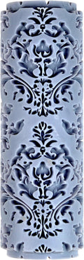 Victorian Damask Clay Texture Roller (4") - Seamless Set #01 - Embossing Pattern Roller for Polymer & Ceramic Clay, Pottery & Crafts