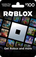 Roblox Physical Gift Card [Includes Free Virtual Item] [Redeem Worldwide] - $100