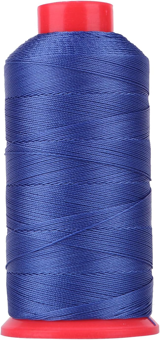 Heavy Duty Bonded Nylon 66 Sewing Thread 420D/3 T135#138 750 Yards for Canvas Furniture Upholstery Leather Goods Leather Footwear Outdoors(673, 420D/3)