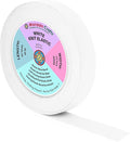 Mandala Crafts Wide 1.5 Inch White Elastic Bands Spool for Pants Waistbands Sewing and DIY Crafts, 50 YD Stretchy Flat Fabric Strap Knit Elastic Band for Wig