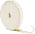 Mandala Crafts 0.5 Inch Elastic Silicone Gripper Tape for Clothing - 10 Yds Dotted Non Slip Elastic Band for Sewing - Off White Silicone Flat Fabric Stretchy Ribbon Straps