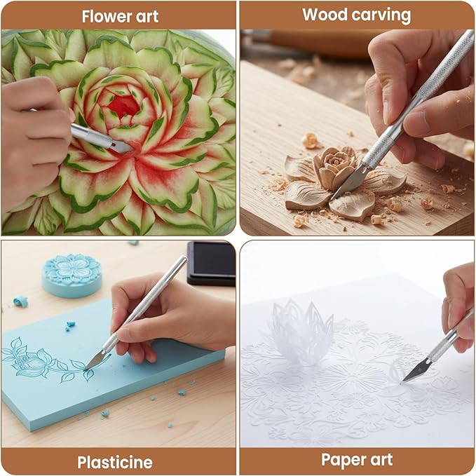 3 in 1 Clay Needle Tools, Wire Feather Texture Tool, Sculpting Ceramics Pottery Carving Tools for Model Clay Supplies, Air Dry Clays Tool for Dotting Sewing Modeling Carving