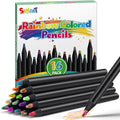 Art Supplies, 16 Colors Rainbow Colored Pencils, Classroom Back to School Supplies for Kids, Christmas Drawing Pencils for Kids Adults, Teen Girl Gifts Trendy Stuff, Stocking Stuffers Party Favors