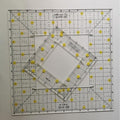 2Pcs Acrylic Quilting Rulers - 2 Different Size Durable Patchwork Templates for Sewing, DIY Clothing & Stitching, Essential Square Ruler for Crafting