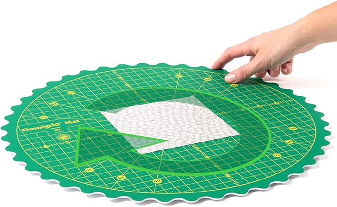 Omnigrid 360 Rotating Self-Healing Cutting Mat, 14"