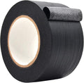 WOD MTC5 Colored Masking Tape, Black, 3 inch x 60 yds. Colorful Teacher Painters Tape for Fun DIY Art & Crafts, Lab Labeling, Writable & Classroom Decorations