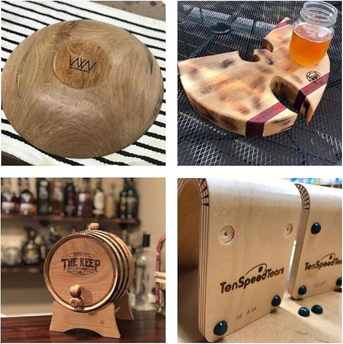 Custom Wood Branding Iron,Personalized Leather Stamp for Party Wedding Bread Making Wood