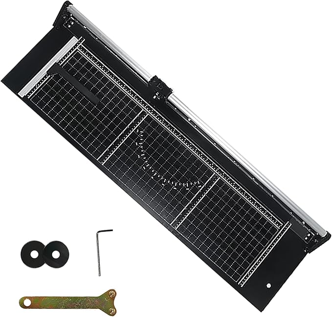 INTSUPERMAI Rotary Paper Trimmers, 48Inch Cut Length, Paper Cutter with High-Strength Tool Steel, Design of Automatic Paper Pressing & Self-Sharpening, for Card, Photo, Coupon, Origami, Scrapbook