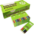 S & E TEACHER'S EDITION 432Pcs Colored Pencils, Pre-sharpened, coloring pencils Christmas Gifts 12 Colors, 12pcs/box, 36Boxes, Total: 432Pcs.