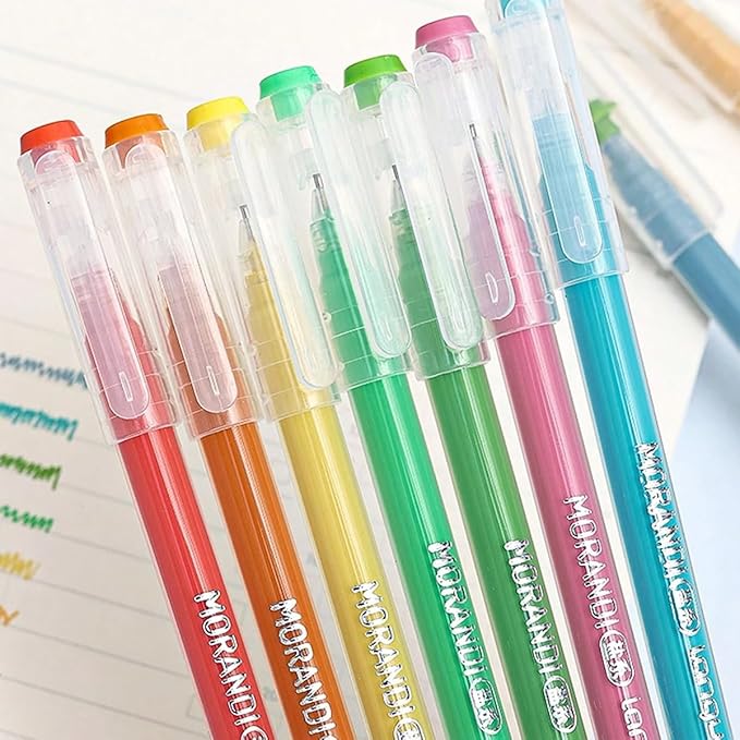 207 Colors Gel Pens with Fine Point for Adult Coloring Books, Colors Stackable Acrylic Pens for Journals, Drawing, Writing and Student Supplies