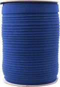 Mandala Crafts 55 Yards 1/2 Inch Dark Blue Double Fold Bias Tape for Sewing - Bias Binding Tape for Quilting Binding, Hemming, Seam, and Fabric Piping