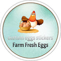 2,2.5,3,3.5,4inch Custom Egg Carton Labels Sticker Farm Fresh Eggs Cartons Sticker Label, Customized Egg Stickers， Custom retrun Egg Carton Label (8)