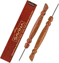 Savina Stiletto & Pressing Tool - Essential Quilting/Sewing Tool Stiletto, Presser - Precision Placement Tool for Getting Seams to Lay Correctly (2 Pieces)