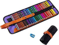 36 Colored Pencils Set, Artist Coloring Pencils for Adult Coloring Books, Artist Sketch, Premier Drawing Pencils with Canvas Roll-up Pouch Bag and Pencil Sharpener