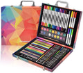 132-Piece Art Set, Deluxe Professional Color Set, Art Kit for Kids and Adult, With Compact Portable Case