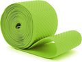 Mandala Crafts 3 Inch Elastic Silicone Gripper Tape for Clothing - 5 Yds Dotted Non Slip Elastic Band for Sewing - Lime Green Silicone Flat Fabric Stretchy Ribbon Straps