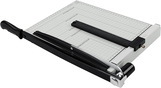 Precision Paper Cutter for A4/B5/A5/B6/B7, 10x13 inches, 70GSM Capacity, Metal Base