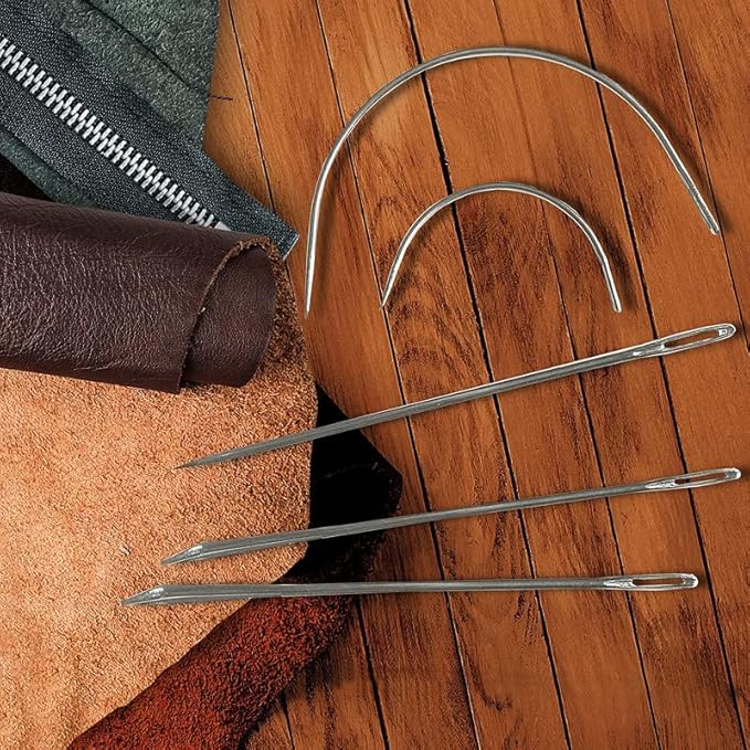 ZP Crafts 15 Professional Leather Needles Kit for Hand Sewing with Different Types for Your Projects