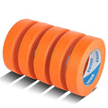 Orange Painters Tape,1 inch x 60 Yards x 5 Rolls (300 Yards Total) - Medium Adhesive Masking Tape for Painting,Labeling,DIY Crafting,Decoration and School Projects