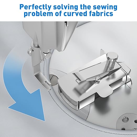 Armilem Magnetic Seam Guide for Sewing Machine, Multifucntional Clip-On Hem Guide - Universal Sewing & Quilting Supplies Accessories Tools