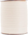 Mandala Crafts 55 Yards 1 Inch Cream Double Fold Bias Tape for Sewing - Bias Binding Tape for Quilting Binding, Hemming, Seam, and Fabric Piping