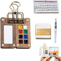 Watercolor Kit, Watercolor Set, Mini Watercolors Set, Pocket Artist Watercolors Travel Sets, Travel Water Color Kit