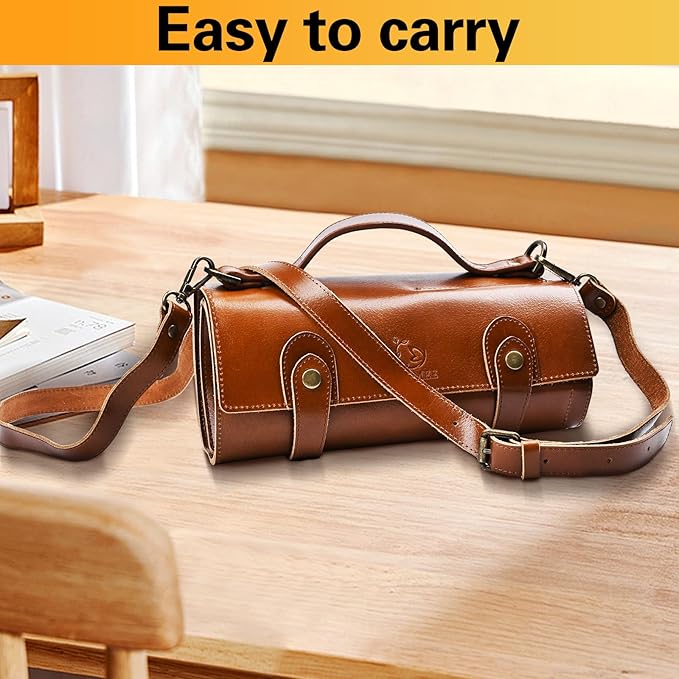 Deluxe Wood Carving Tools-Wood Carving Kit-Wood Carving Knife Set-Wood Whittling Kit for Beginners-Whittling Knife-Wood Carving Tool Set with Large Leather Case